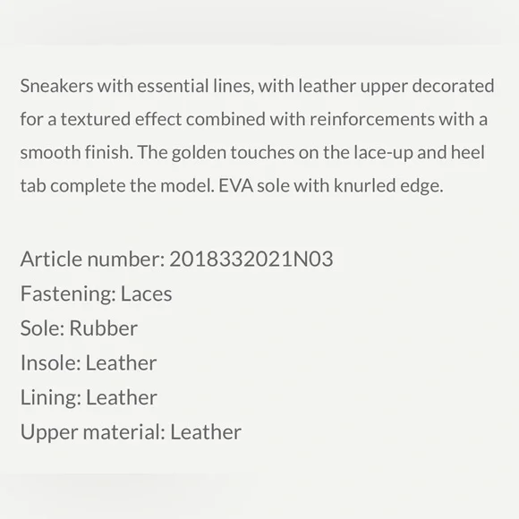 NWT VOILE BLANCHE SELIA Leather Sneakers in
White-Light Pink - Picture 6 of 14